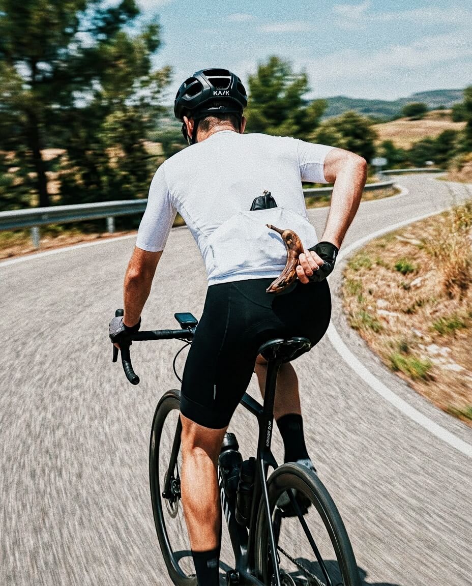 Zermatschte Banane nach der Ausfahrt